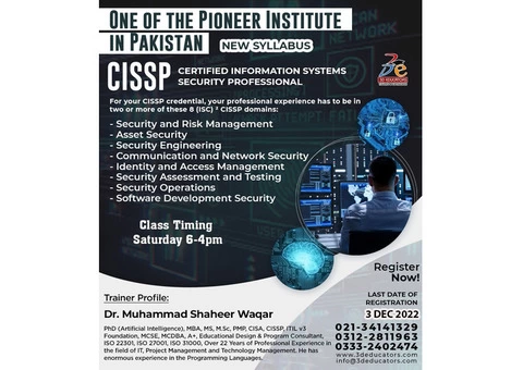 Certified Information System Security Professional - CISSP