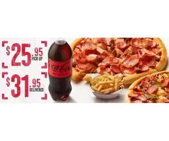 2 Large Pizzas at Pizza Hut Orange Special