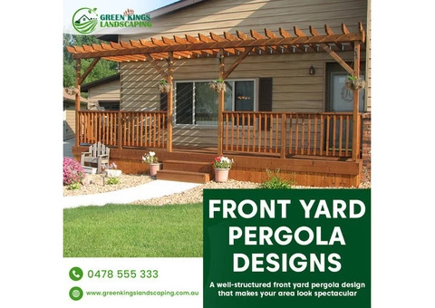 Front Yard Pergola Designs