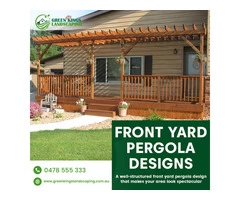 Front Yard Pergola Designs