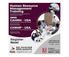 CHRMP - Certified Human Resource Management Professional