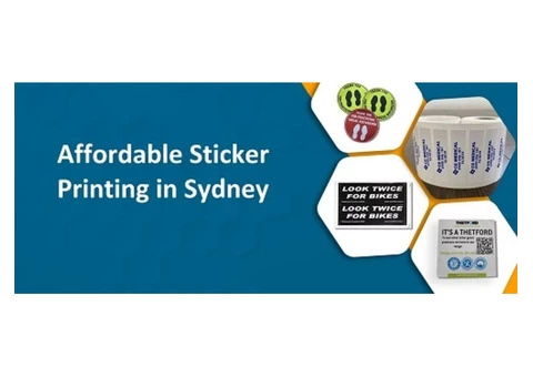 Affordable Sticker Printing in Sydney