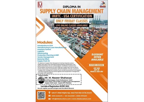 IMRTC USA Accredited Diploma in Supply Chain Management