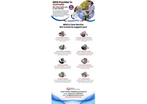 NDIS Service Provider in Victoria