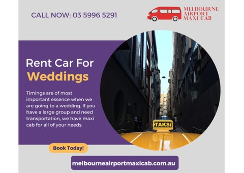 Book Melbourne airport maxi cab at affordable prices