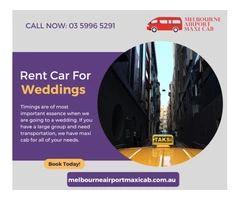 Book Melbourne airport maxi cab at affordable prices