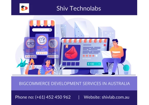 BigCommerce Development Company in Australia-Shiv Technolabs