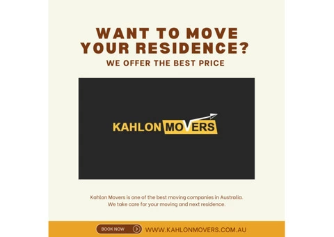 Moving Companies Melbourne – Kahlon Movers