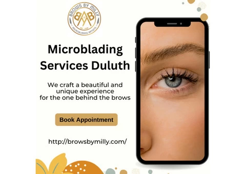 Microblading Services in Duluth - Brows By Milly