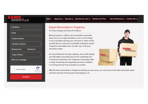 Hire Local Reliable Packers & Movers in Truganina | Sam's Removals