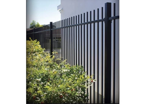 Aluminium Fencing Available With Double Powder Coating