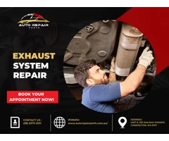 Is your exhaust system malfunctioning? Make a call to Auto Repair Perth.