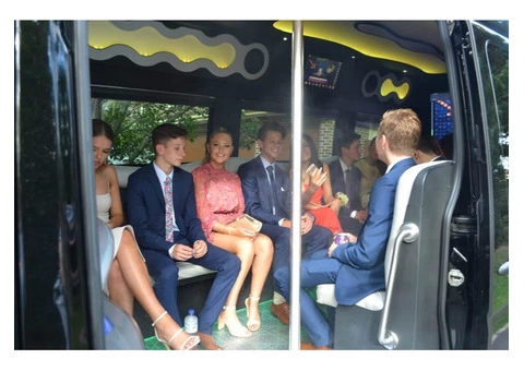 School formal party bus in Sydney