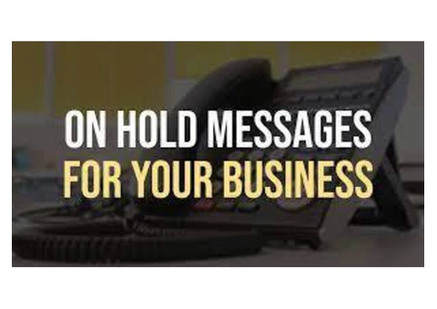 Messages on Hold Services Available For Business Communications Efficiently