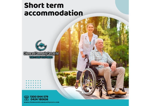 Registered Short Term Accommodation Victoria | C. Home and Community Care | 1300 844 579 - 3/3