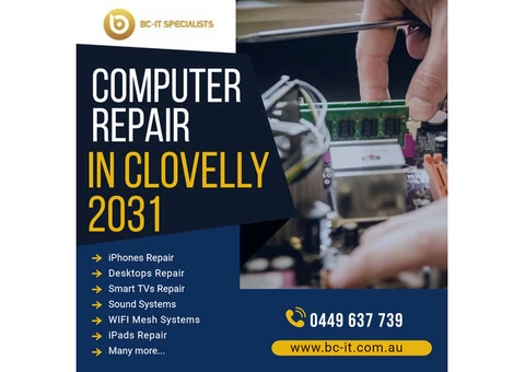 Computer Repairs Services In Clovelly 2031