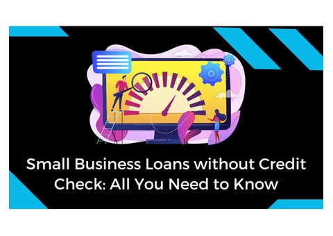 Small Business Loans without Credit Check: All You Need To Know