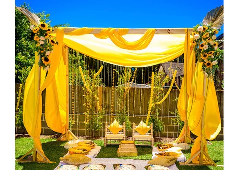 Wedding Mandap Decoration Sydney | Call @ 0430 133 089