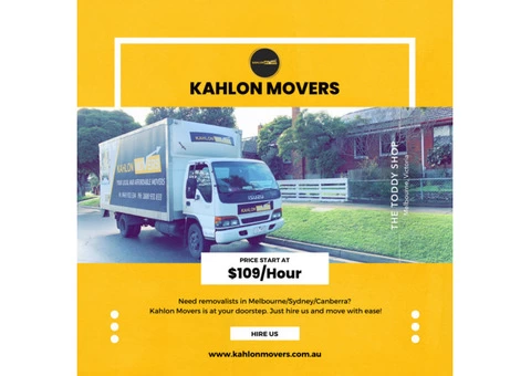 Removalists Melbourne – Kahlon Movers