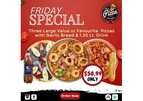 Pizza delivery and takeaway in Bell Park