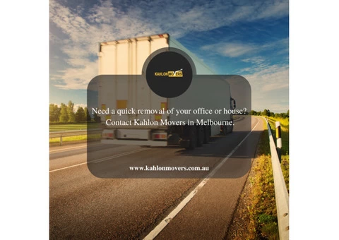 Best Removalists Melbourne – Kahlon Movers