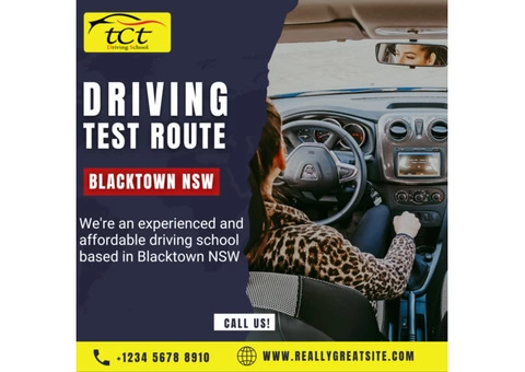 Practice on Driving Test Route Blacktown NSW with Best Instructors!