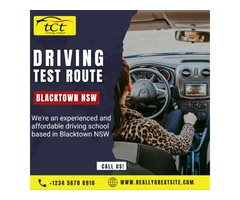 Practice on Driving Test Route Blacktown NSW with Best Instructors!