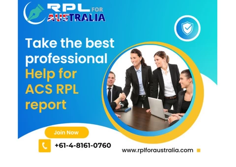 Take the best professional help for ACS RPL report