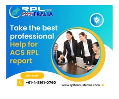Take the best professional help for ACS RPL report
