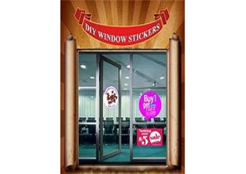 Effective Commercial Window Stickers