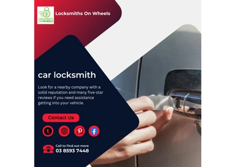 Choose the best Car locksmith