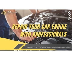 Get to repair your car engine with professionals