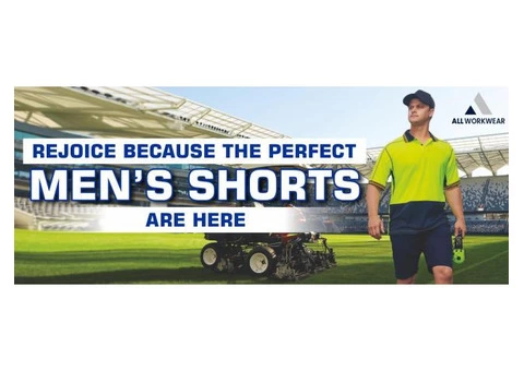 REJOICE BECAUSE THE PERFECT MEN’S SHORTS ARE HERE