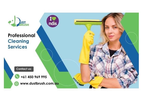 NDIS Cleaning in Adelaide - Dust Brush