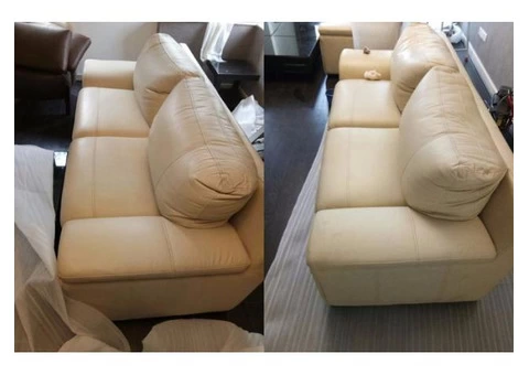 Looking for Leather furniture repair near me? DeVere is the Answer