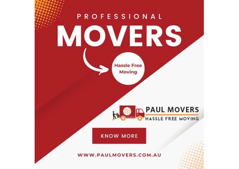 Affordable Movers Melbourne – Paul Movers