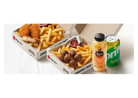 DOUBLE MINI MEAL From Pizza Hut Orange Special