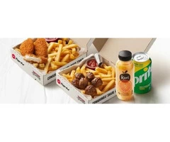 DOUBLE MINI MEAL From Pizza Hut Orange Special