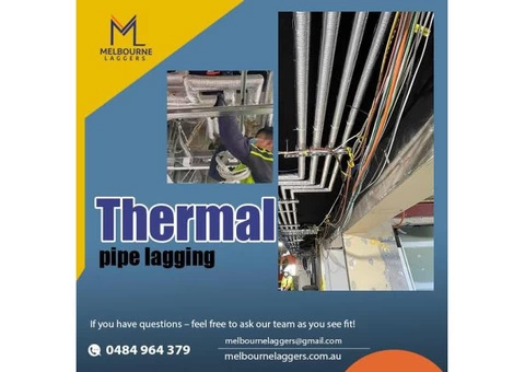 We deliver the best thermal pipe lagging solution: