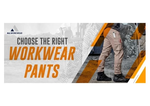 How to choose the right workwear pants