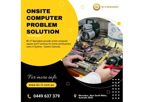 Onsite IT Services In Sydney | BC-IT Specialists