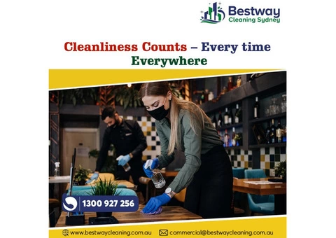 Restaurant and Pub Cleaners in Parramatta - Bestway Cleaning