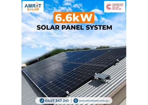 6.6KW Solar Panel System