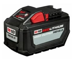 12AH 18V Cordless Drill Battery for Milwaukee M18HD