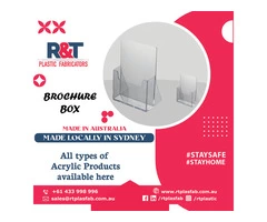 Acrylic Boxes Australia | Clear Acrylic Boxes Australia | R&T Plastic Fabricators
