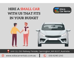 Search for the small car for rent is over