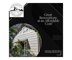 Restoration Specialist to Upgrade Your Property through Renovations And Extensions in Melbourne