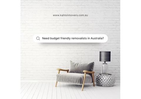 Budget Removalists Melbourne – Kahlon Movers