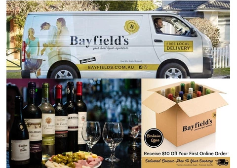 Premium liquor deals on bottle shop! At Bayfield!