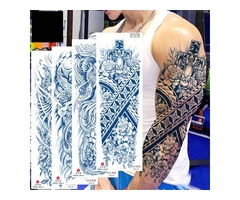 2 Sheet Full Arm Temporary Tattoos Fake Tattoo Stickers